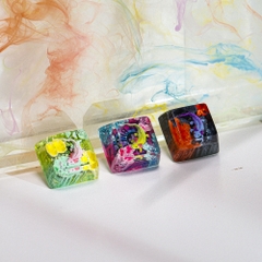 Axolotl Artisan Keycap Breakwooden 3