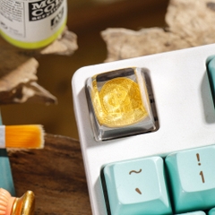 Bitcoin Artisan Keycap Breakwooden