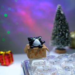 Black Cat Artisan Keycap Breakwooden 2