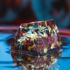 Blue Dragon Artisan Keycap Breakwooden 10