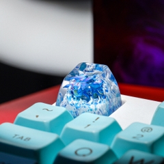 Blue Dragon Artisan Keycap Breakwooden 11