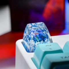 Blue Dragon Artisan Keycap Breakwooden 11