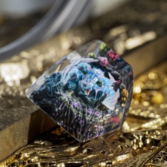 Blue Dragon Artisan Keycap Breakwooden 2