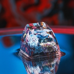 Blue Dragon Artisan Keycap Breakwooden 2