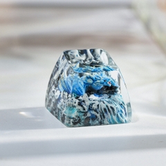 Blue Dragon Artisan Keycap Breakwooden 3