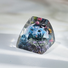 Blue Dragon Artisan Keycap Breakwooden 4
