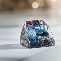 Blue Dragon Artisan Keycap Breakwooden 4