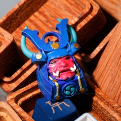 Blue Samurai Artisan Keycap Breakwooden 2