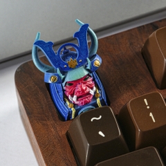 Blue Samurai Artisan Keycap Breakwooden 2