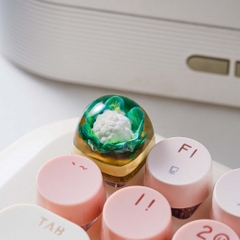 Cauliflower Artisan Keycap Breakwooden