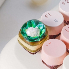 Cauliflower Artisan Keycap Breakwooden