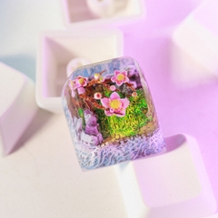 Cherry Blossom Artisan Keycap Breakwooden 2