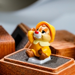 Chip 'N Dale Artisan Keycap Breakwooden