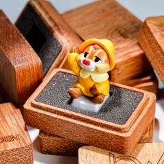 Chip 'N Dale Artisan Keycap Breakwooden