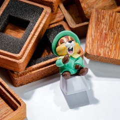 Chip 'N Dale Artisan Keycap Breakwooden