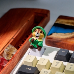 Chip 'N Dale Artisan Keycap Breakwooden 3