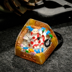 Clown Artisan Keycap Breakwooden