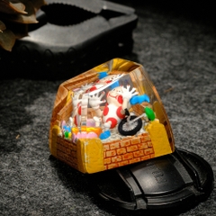 Clown Artisan Keycap Breakwooden