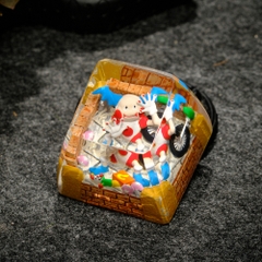 Clown Artisan Keycap Breakwooden