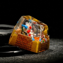 Clown Artisan Keycap Breakwooden