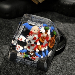 Clown Artisan Keycap Breakwooden 4