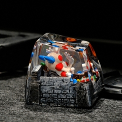 Clown Artisan Keycap Breakwooden 4