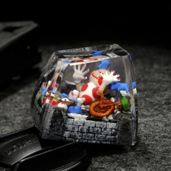 Clown Artisan Keycap Breakwooden 4