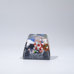 Clown Artisan Keycap Breakwooden 5