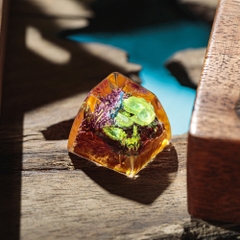 Coral Artisan Keycap Breakwooden