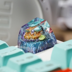 Coral Artisan Keycap Breakwooden 3