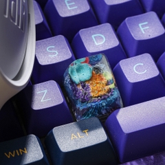 Coral Artisan Keycap Breakwooden 4