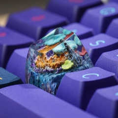 Coral Artisan Keycap Breakwooden 4