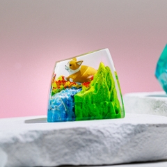 Corgi Artisan Keycap Breakwooden 2