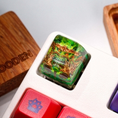 Demon Artisan Keycap Breakwooden