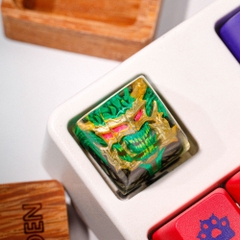 Demon Artisan Keycap Breakwooden