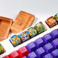 Demon Artisan Keycap Breakwooden