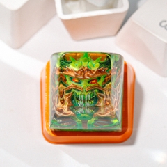 Demon Artisan Keycap Breakwooden