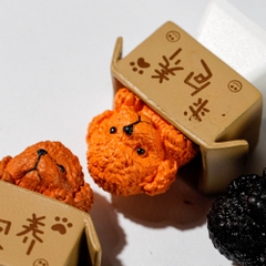 Dog Artisan Keycap Breakwooden