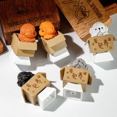 Dog Artisan Keycap Breakwooden