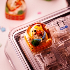 Dog Artisan Keycap Breakwooden 3