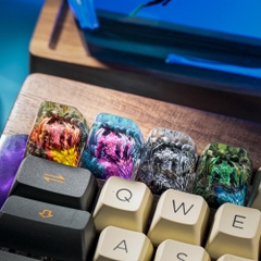 Dragon Artisan Keycap Breakwooden