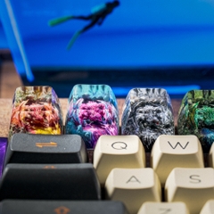 Dragon Artisan Keycap Breakwooden