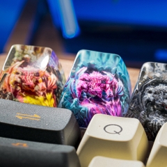 Dragon Artisan Keycap Breakwooden