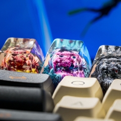 Dragon Artisan Keycap Breakwooden