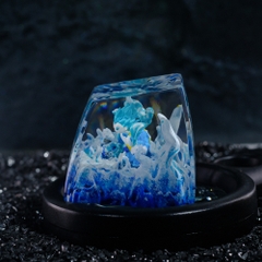 Dragonball - Vegeta Artisan Keycap Breakwooden 4