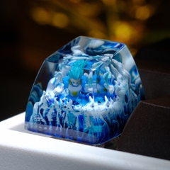 Dragonball - Vegeta Artisan Keycap Breakwooden 5