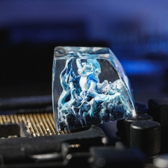 Dragonball - Vegeta Artisan Keycap Breakwooden 6