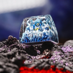 Dragonball - Vegeta Artisan Keycap Breakwooden 7