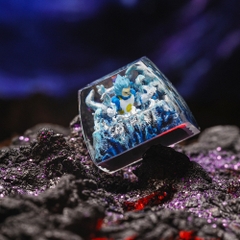 Dragonball - Vegeta Artisan Keycap Breakwooden 7