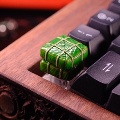 Food - Chung Cake Artisan Keycap Breakwooden